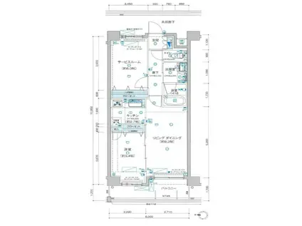 A-HOUSE茅ヶ崎(2LDK/2階)の間取り写真