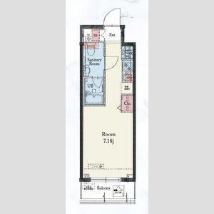 RESIDENCE IRUMA(ワンルーム/6階)の間取り写真