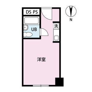 東カン名古屋キャステール(ワンルーム/9階)の間取り写真