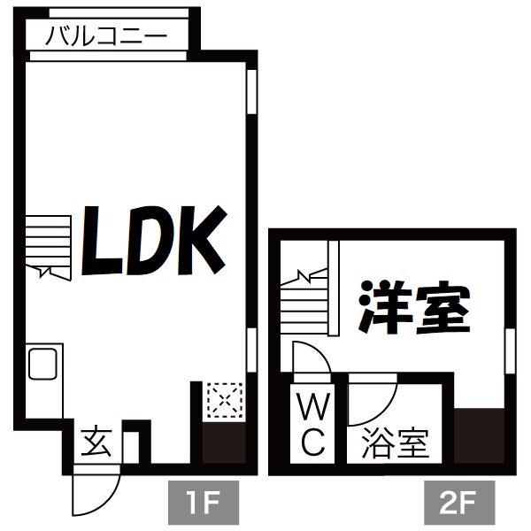 プリマヴェール名駅 ノルテ(1LDK/9階)の間取り写真