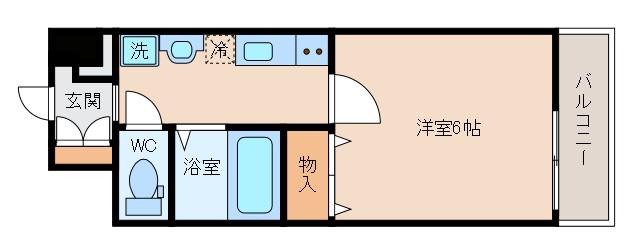 プレミアムステージ新大阪駅前II(1K/11階)の間取り写真