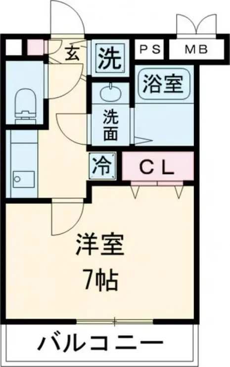 パルテール 3階階 間取り