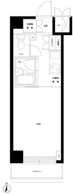 ルーブル上高井戸 4階階 間取り