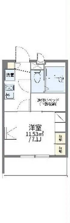 レオパレスYAMAMOTO 2階階 間取り