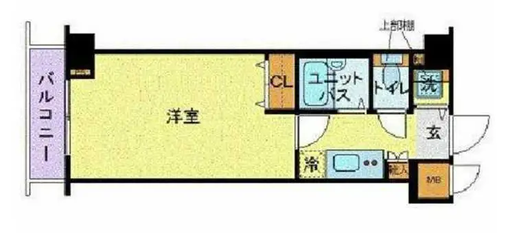 トーシンフェニックス江戸川橋 5階階 間取り