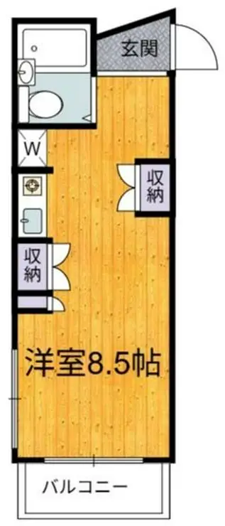 オーケービル 3階階 間取り