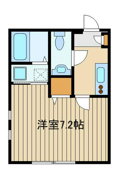 ハイネス新江古田 1階階 間取り