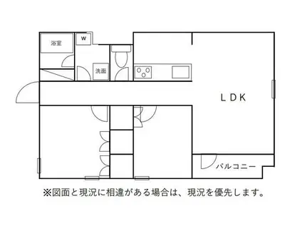 プリメロ湘南(2LDK/6階)の間取り写真
