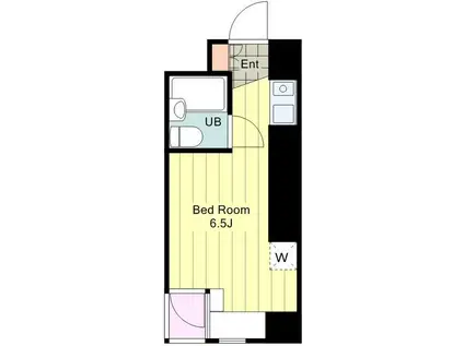 グランバリュー八王子北野(ワンルーム/3階)の間取り写真