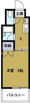 DO大阪港(1K/8階)の間取り写真