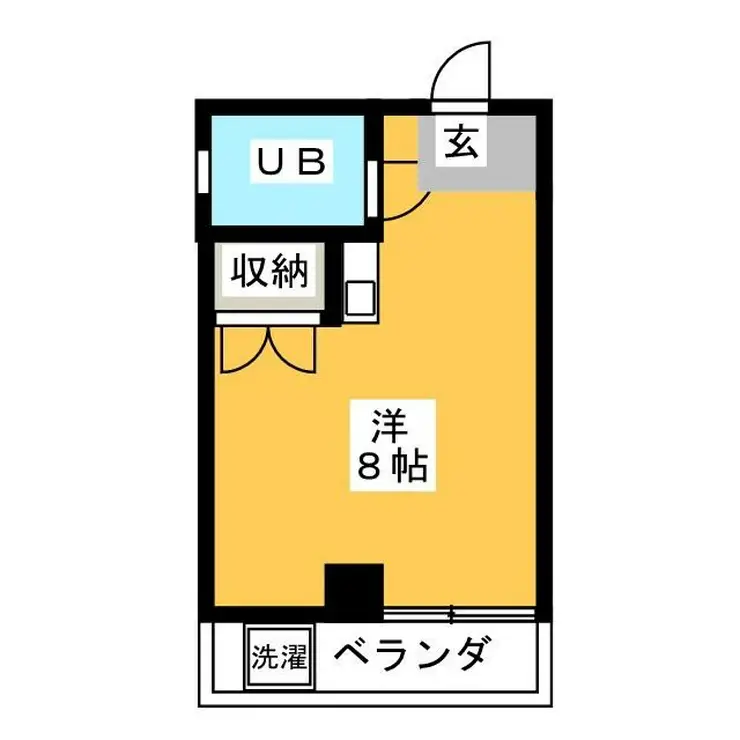 アンムート森下 4階階 間取り