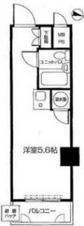 日興パレス横浜 2階階 間取り