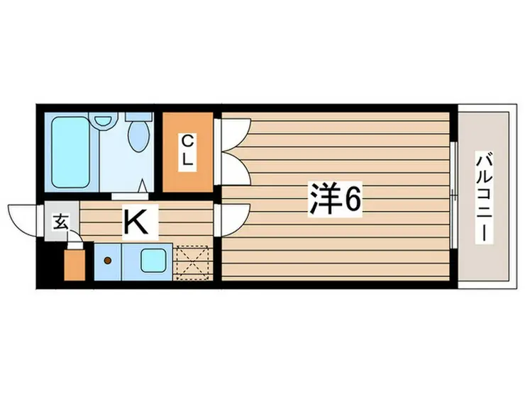 ベルメゾン日吉 2階階 間取り