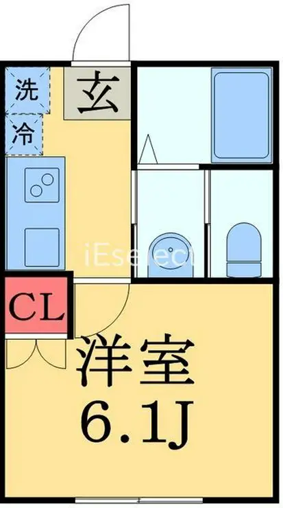 フォレストツインハウス2 A棟 1階階 間取り