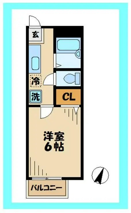 レスパスノンシャラン 2階階 間取り