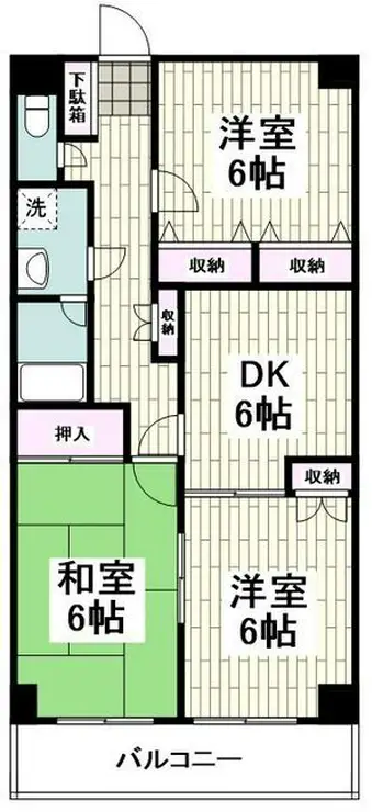 アークス藤沢 3階階 間取り