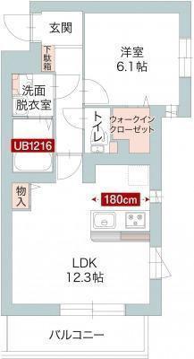 ARIETTE(1LDK/3階)の間取り写真