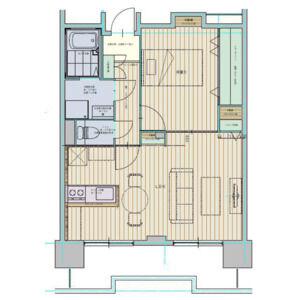 ISM徳川RESIDENCE(1LDK/11階)の間取り写真