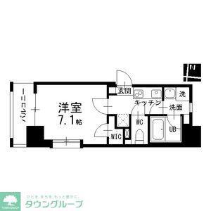 メイプルコート本山(1K/3階)の間取り写真
