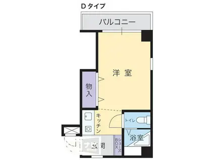 アルファエステート昭和町(1K/3階)の間取り写真