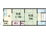 ＪＲ東海道本線 千里丘駅 徒歩15分 2階建 築51年