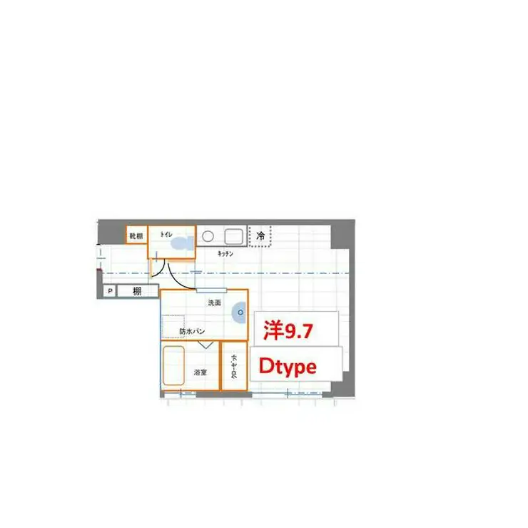 アルティーム生麦 2階階 間取り