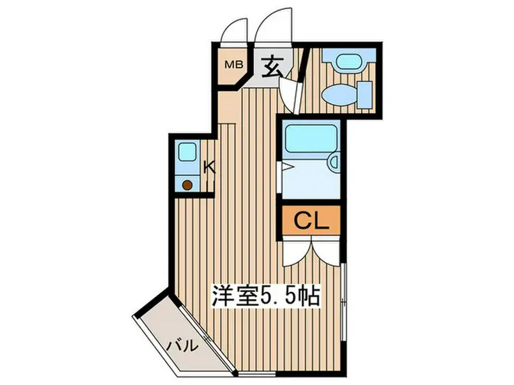 日神パレステージ代田橋 1階階 間取り