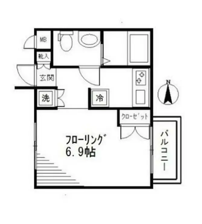 セントパレス池袋 5階階 間取り