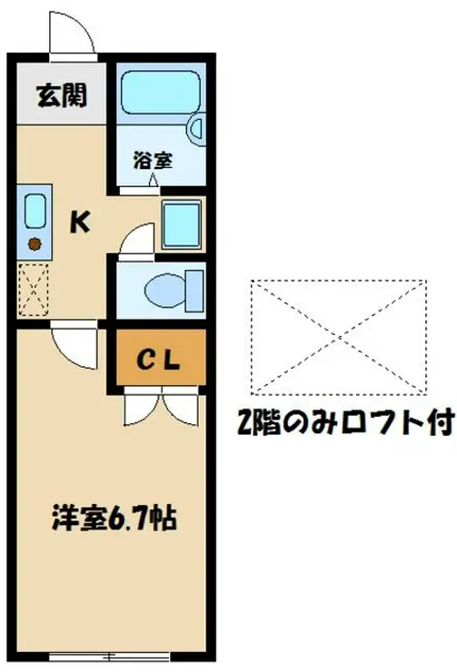 マイフォーレスト 2階階 間取り