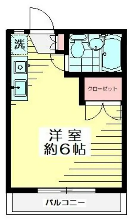ネフェル荻 2階階 間取り