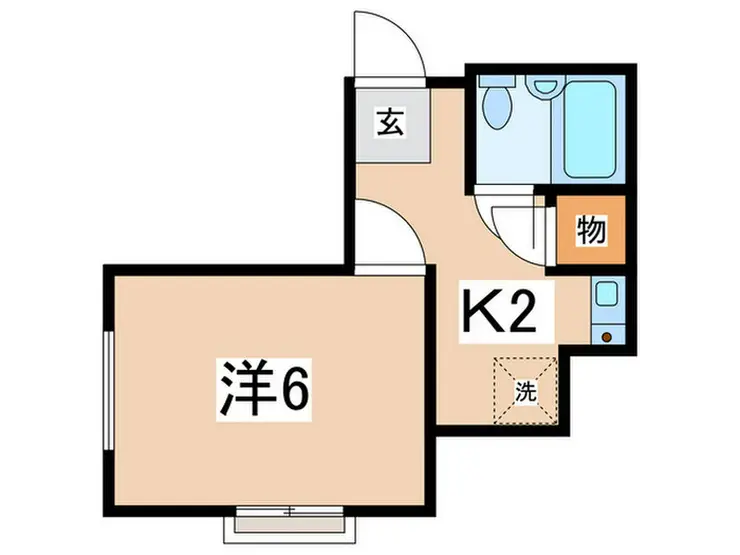 マグノリアハウス 3階階 間取り