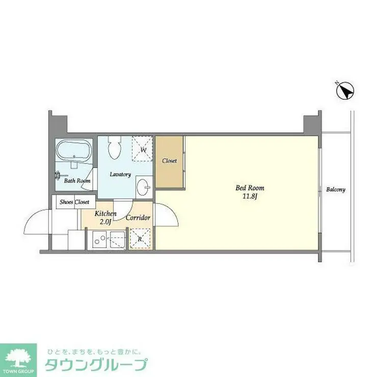 メゾンド中目黒 2階階 間取り