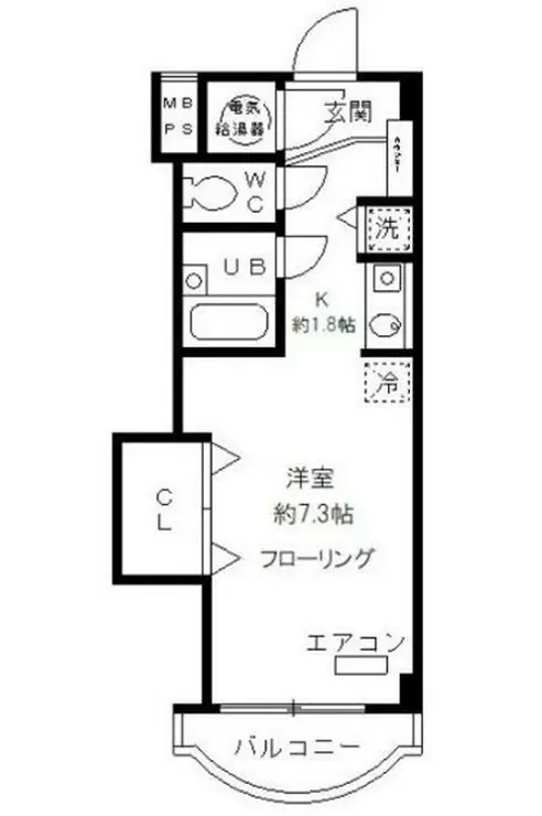 シロス蓮沼 2階階 間取り