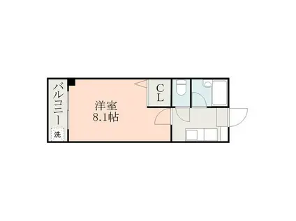 アーバンシティ21(1K/2階)の間取り写真