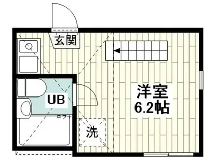 ユナイト上星川ニューオーリンズ(ワンルーム/2階)の間取り写真