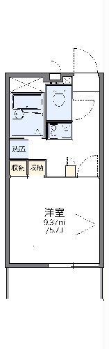 レオパレスECHO(1K/2階)の間取り写真