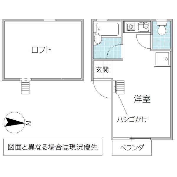 スタートハウス(ワンルーム/3階)の間取り写真