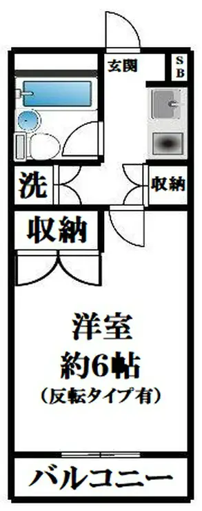 クラウンハイム大岡山 2階階 間取り