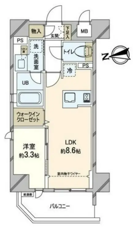 ソルティア藤沢鵠沼 9階階 間取り
