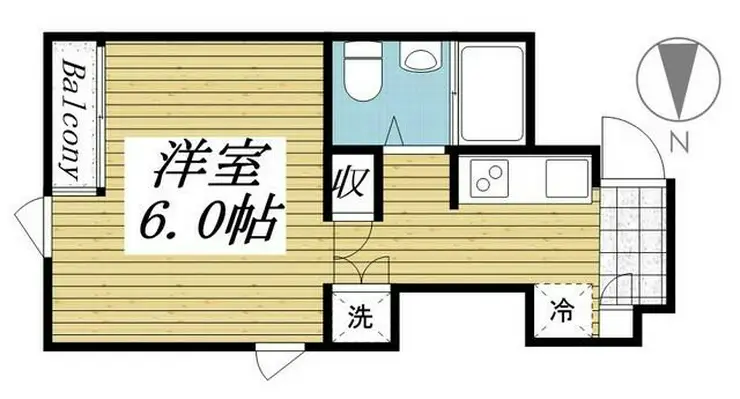 リバーサイド八丁堀 11階階 間取り