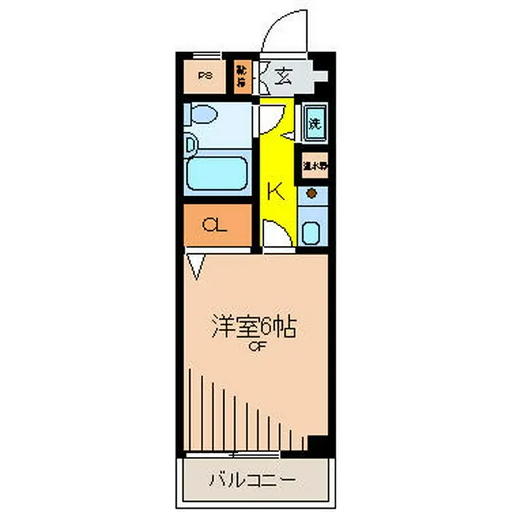 シティハイツ吉祥寺 3階階 間取り
