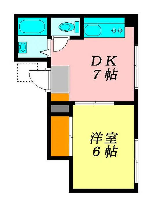 ドミール錦 3階階 間取り