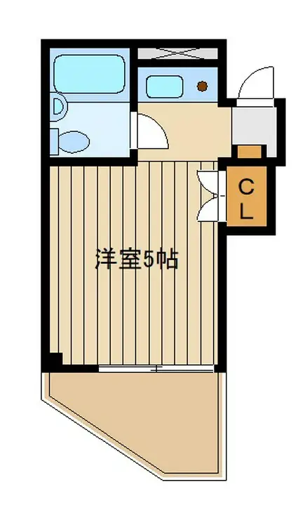 センチュリー末広 10階階 間取り