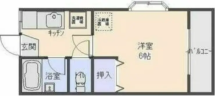 クリーンコーポK 2階階 間取り