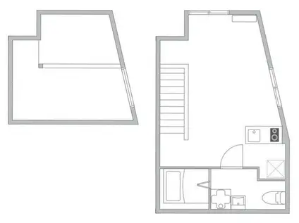 PARKSIDE RESIDENCE CHITOKARA(ワンルーム/2階)の間取り写真