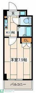 ABITARE海老名 アビターレ(1K/4階)の間取り写真