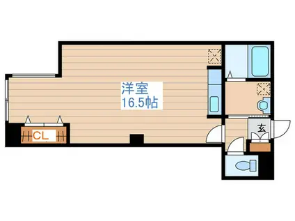 MANZANA TOYOHIRA(ワンルーム/4階)の間取り写真