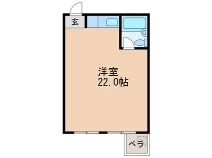 リアライズ新栄I(ワンルーム/2階)の間取り写真
