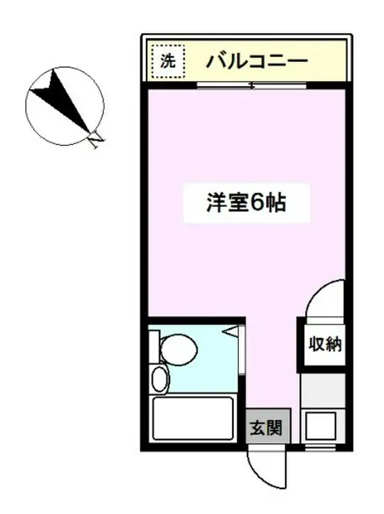 サイレンスコーポ 3階階 間取り