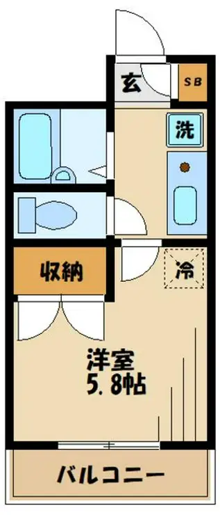 ニューハイツサトウ 3階階 間取り